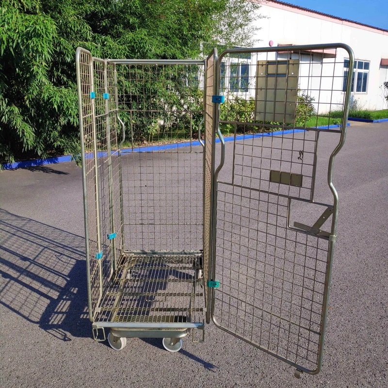 Folding Cargo Storage Roll Container