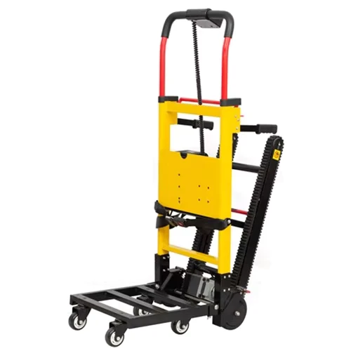 Folding Electric Stair Climbing Trolley Hand Truck Trolley for Loading Heavy Duty