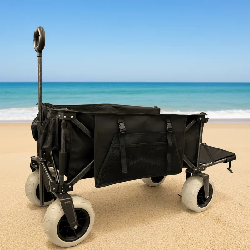 Folding Garden Outdoor Large Capacity Trolley Wagon