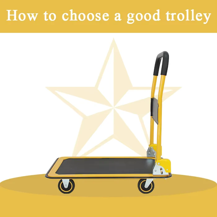 Folding Hand Trolley with Wide Application Scenarios Easy to Fold and Store for Convenient Use
