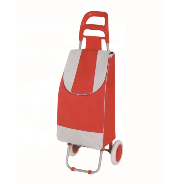 Folding Shopping Cart with Wheels Fashionable Grocery Trolley Cart Used for Picnic Trips Buy Vegetables Detachable Storage Cart