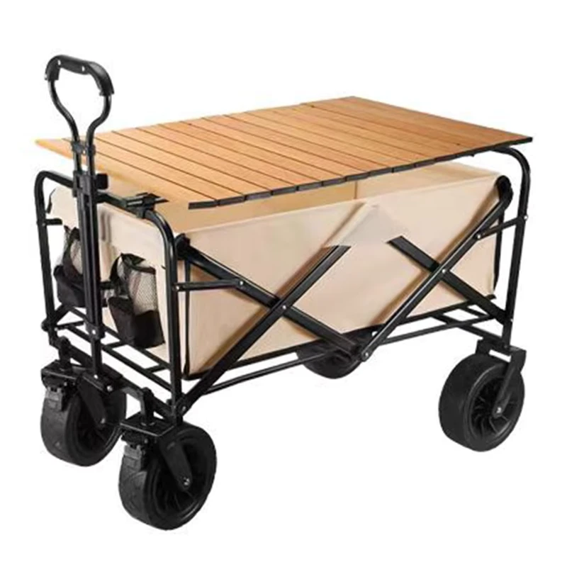 Folding Stroller Wagon Cart Collapsible Outdoor Utility Picnic Camping Wagon Cart