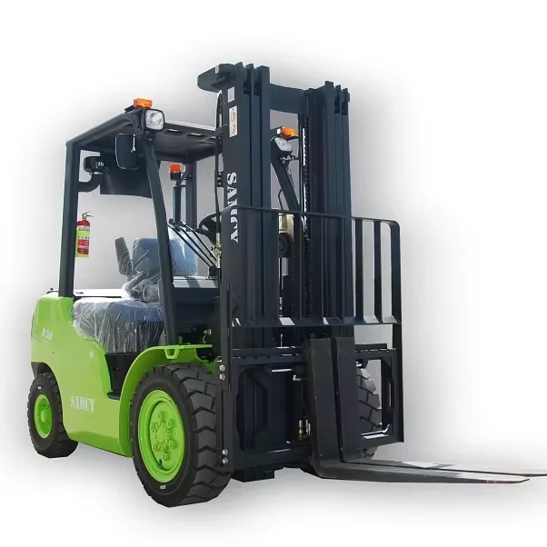 Forklift 3T Diesel Forklift with Fork Positioner and Side Shifter