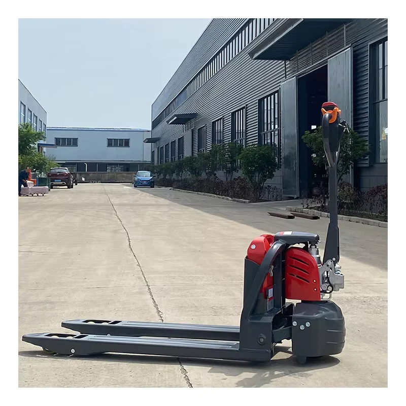 Forklift Battery Powered Hydraulic Pallet Jack Lithium Battery Electric Truck Pallet Electric Truck Pallet Truck Trolley