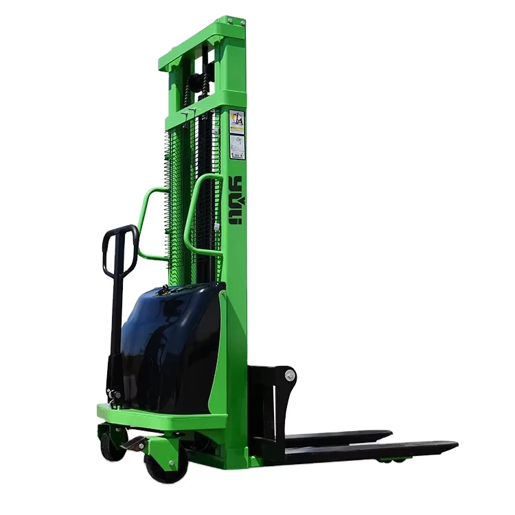 Forklift Manual 1.5 Ton 3000MM 3 Meters Electric Stacker Walking Type Full Electric Pallet Stacker Lift Height Forklift