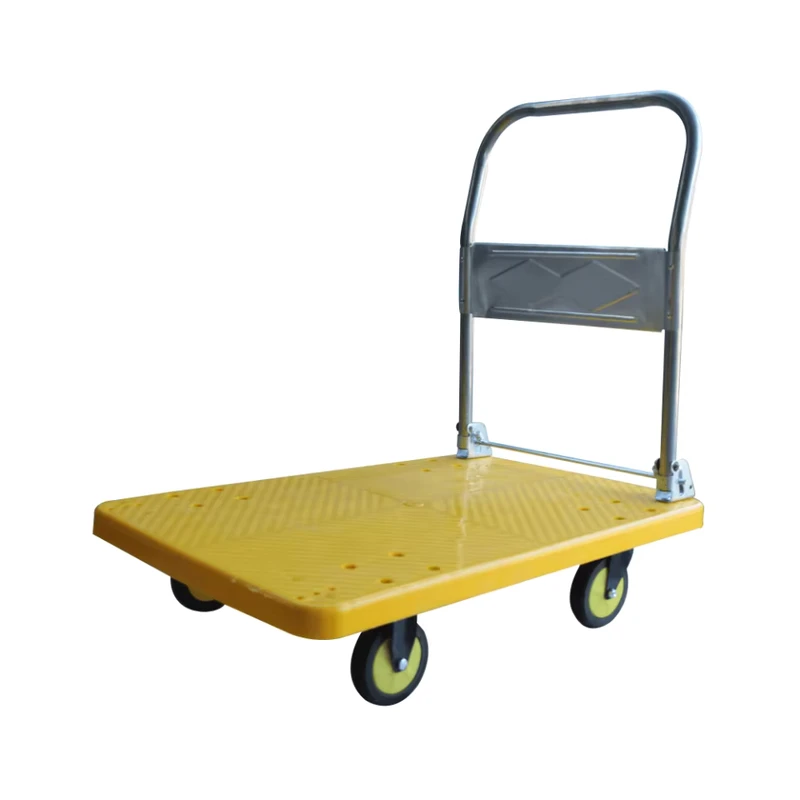 Four Wheel Heavy Load Platform Aluminum Tough Portable Robust Retractable High Load Hand Cart OEM
