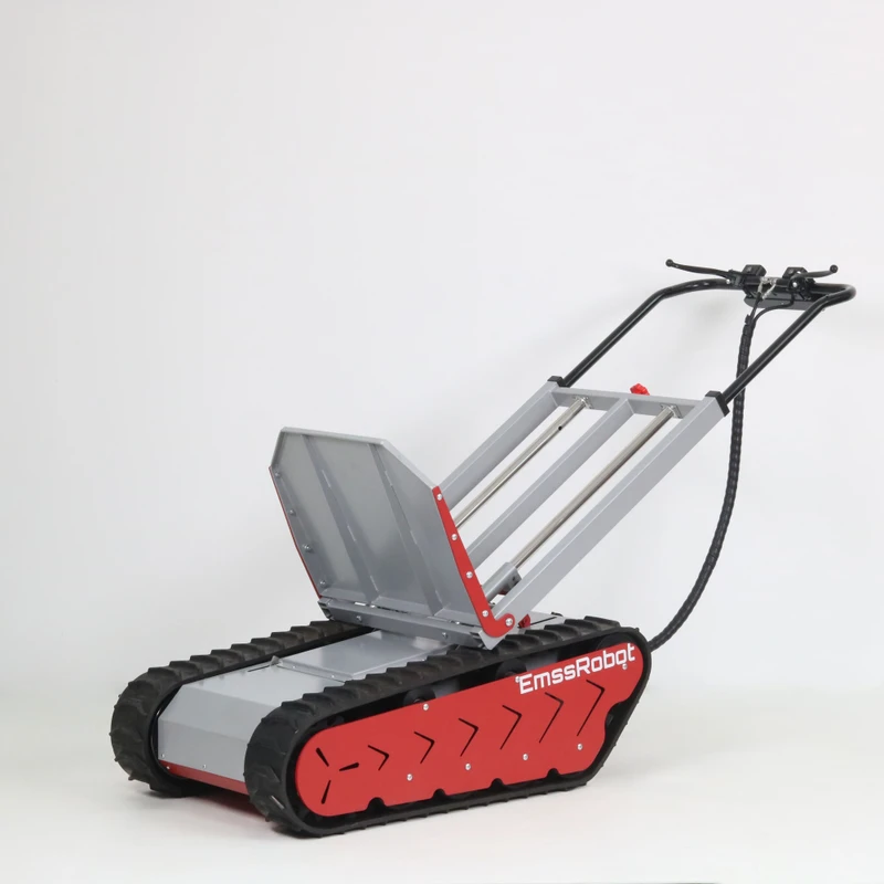 Four Wheel Portable Aluminum Alloy All Terrain Crawler Electric Foldable Stair Climbing Hand Truck Tools