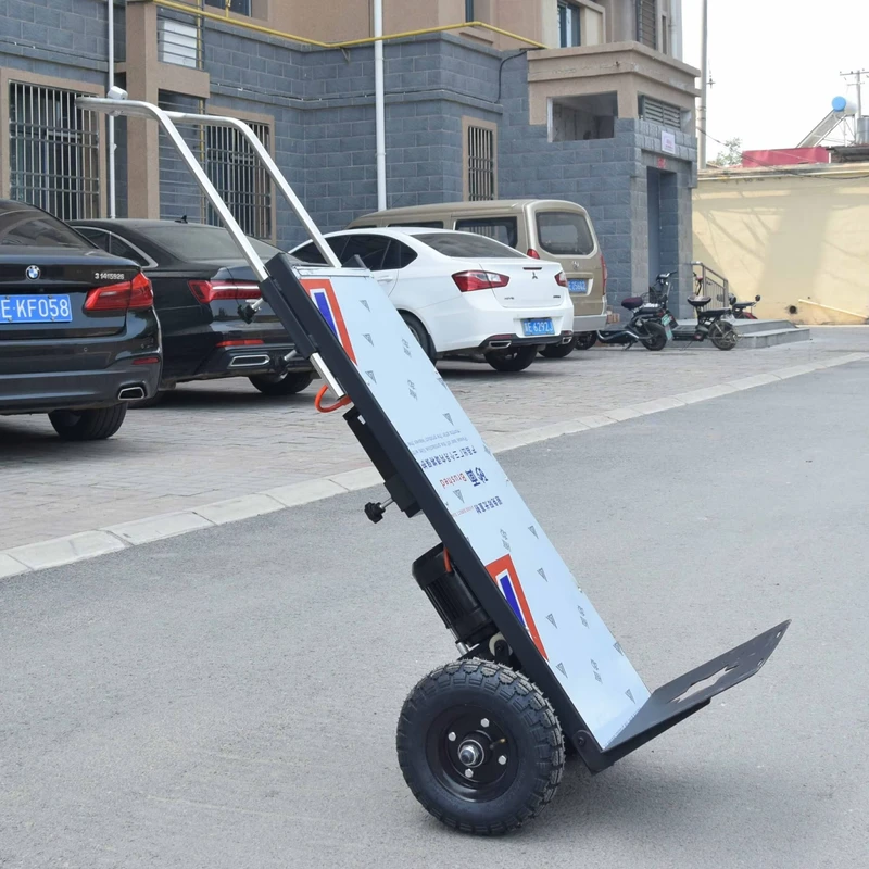 Furniture Dolly Stair Climber 150Kg Electric Wheeled Aluminum Foldable Portable Household Moving Cargo Trolley Stair Climber