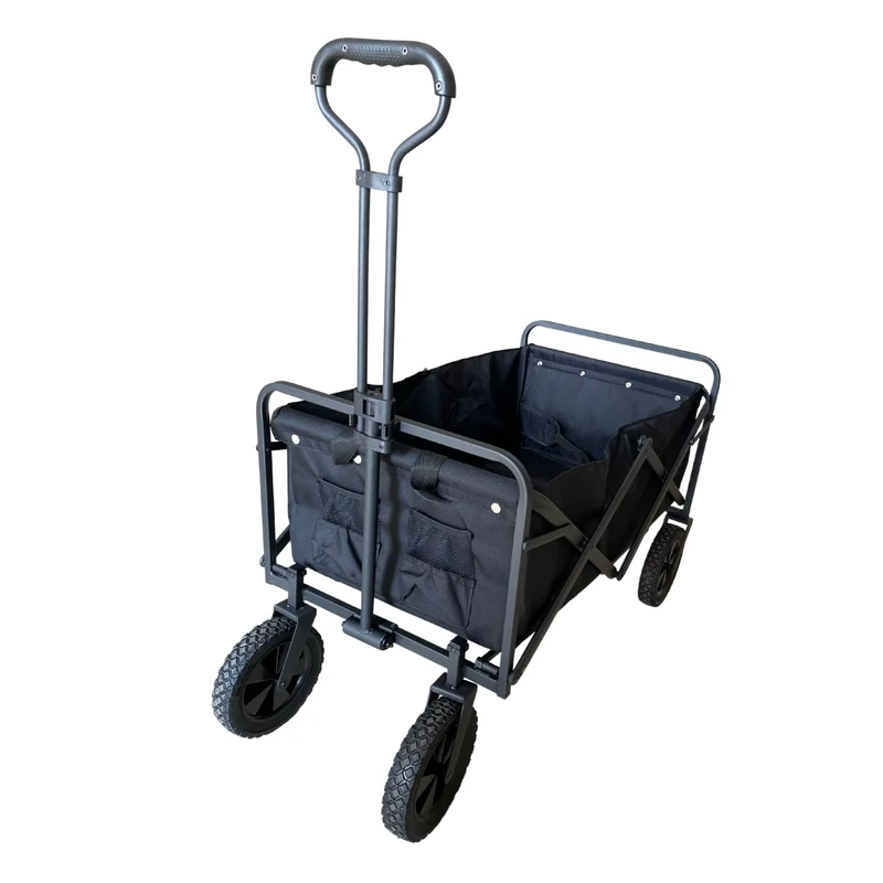 GT1802D Outdoor Collapsible Foldable Trolley Folding Wagon Cart for Camping Beach Garden Picnic