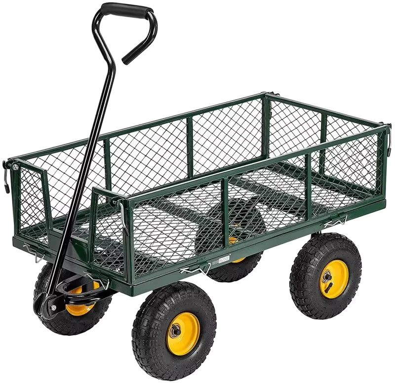 Garden Trolley Cart Folding Garden Cart Utility Garden Cart