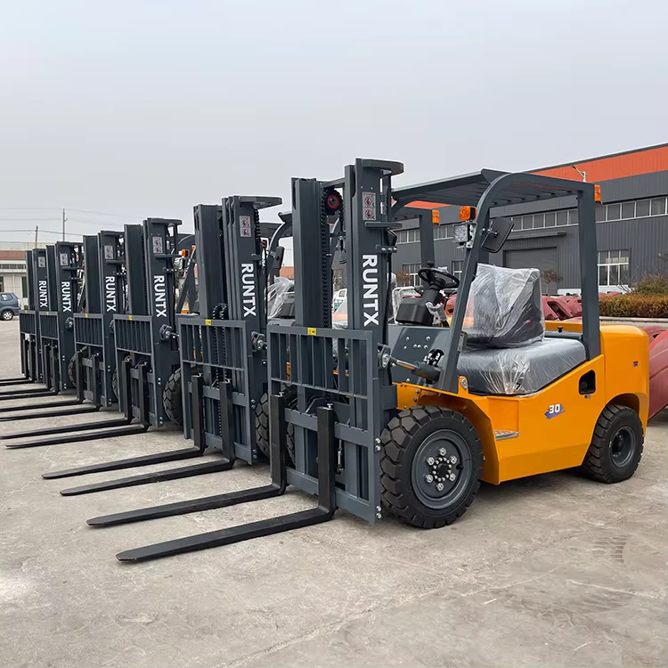 Gasoline Forklift 2 Ton 2.5 Ton 3 Ton LPG Forklift with Side Shift