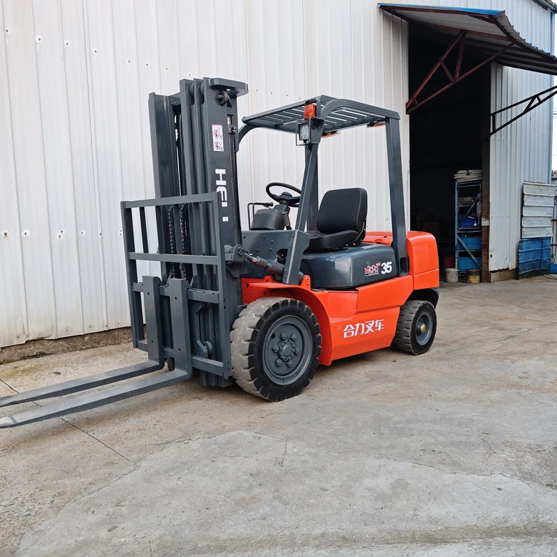 H3 Series 3.5 Ton Diesel Forklift Stacker Powered Pallet Truck Small Warehouse Use New Construction Retail Machinery Repair