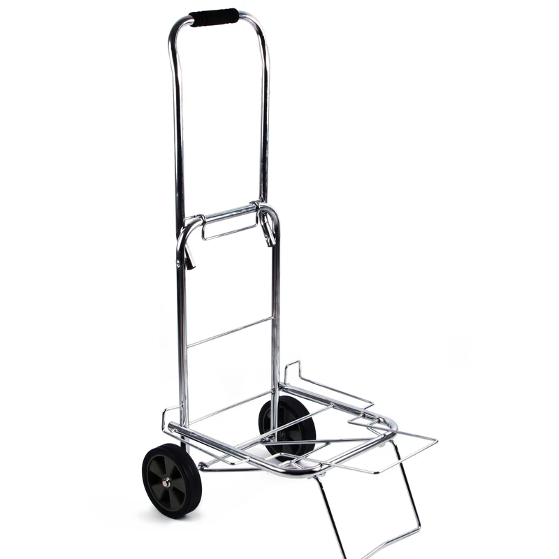 H6 Shopping Trolly Cart Foldable Trolley Luggage Cart High Quality Small Shopping Cart