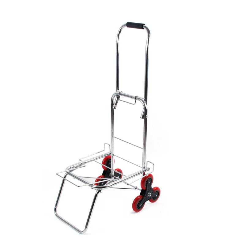 H8 Shopping Trolly Cart Foldable Trolley Luggage Cart High Quality Small Shopping Cart