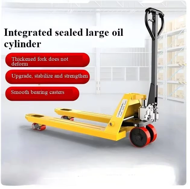 HG AC Manual Hydraulic Pallet Truck Hand Pallet Jack Factory Warehouse Hand Push Cart 2 3 Ton Capacity Fork Width 550 685mm