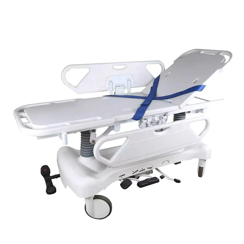 HST 06 Hospital Multi Function Hydraulic Mobile Medical Patient Transport Trolley