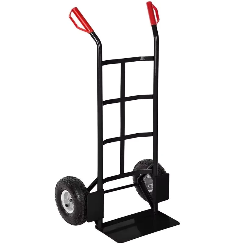 HT1830 Folding Hand Truck 200 kg Capacity Heavy Duty Luggage Trolley Cart to Transport Goods