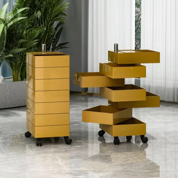 Hair Salon Barber Tool Trolley Hairstylist Cart Drawer Style Hair Products Beauty Salon Storage Cabinet