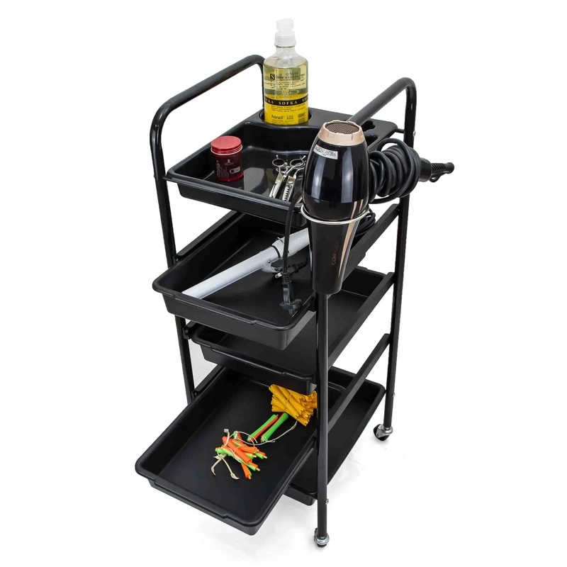 Hairdressing Barber Salon Trolley Handiness Salon Furniture Moving Salon Trolley