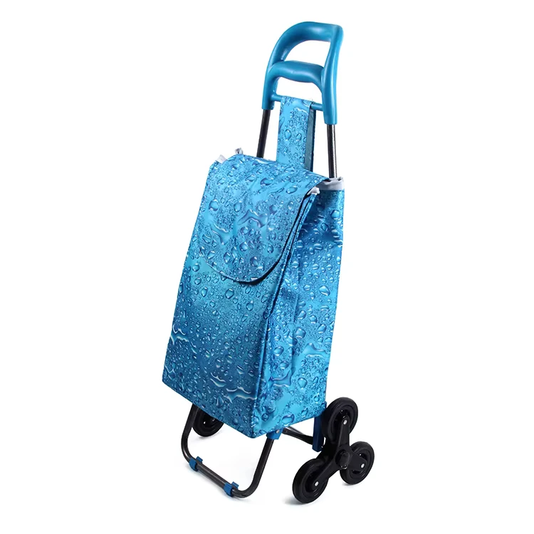 Hand Cart 4 Wheel Plastic Shopping Trolies