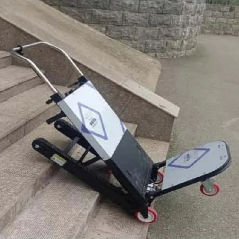 Hand Carts Trolleys Lithium Battery Powered Electric Stair Climber Stair Climbing Trolley Climbing China