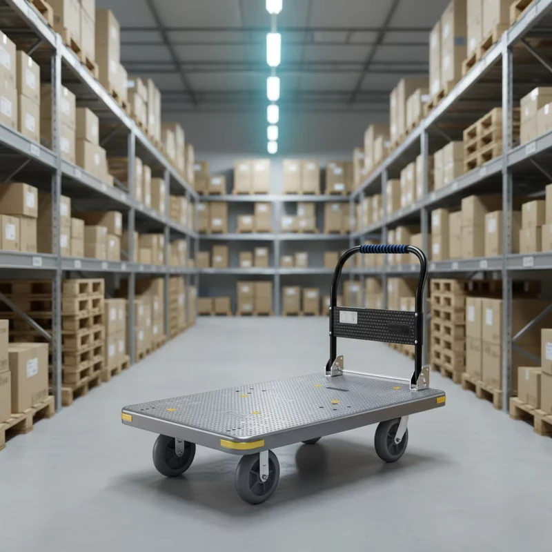 Hand Carts and Trolleys Shopping Cart Trolley Platform Truck Hand Truck Tool Trolley