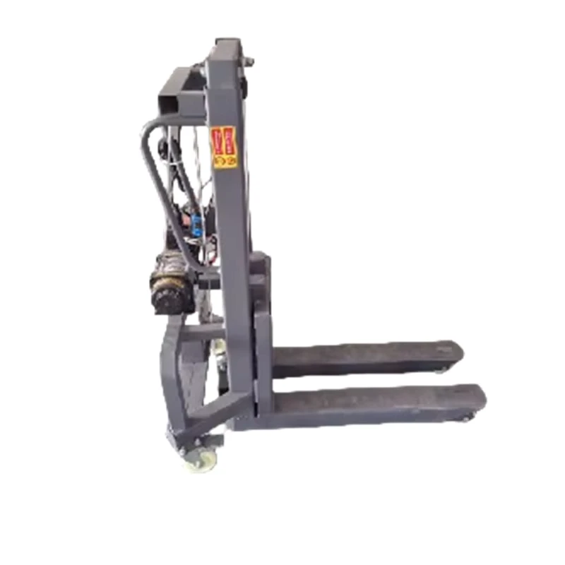 Hand Lift Stacker Forklift 1.5Ton Manual Stacker Pallet for Warehouse Stage Assembly and Storage Rack