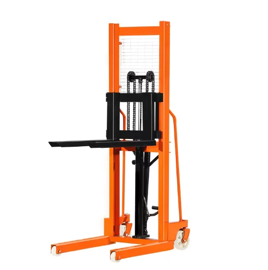 Hand Pallet Lifts Forklift 1ton 2 Ton 2.5ton 3ton Manual Hydraulic Stacker With Adjustable Forks Aluminium Manual Stacker transpallet muletto