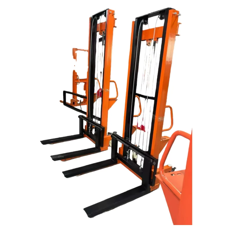 Hand Pallet Stacker 2 Ton 2.5ton 3ton Hydraulic Straddle Manual Forklift Pallet Electric Forklift
