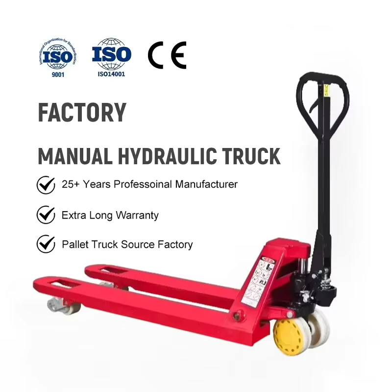 Hand Pallet Truck 2t Suitable Forvarious Complex Road Surfaces Hand Hydraulic Pallet Truck
