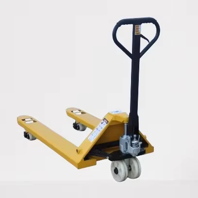 Hand Pallet Truck Warehouse Handcart Trailer Hand Lift Truck 3 Ton Steel Plate Hydraulic Pump Pallet Truck OEM