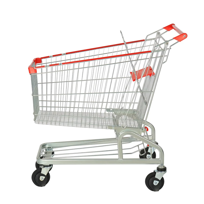 Hand Supermarket Smart Rolling Shopping Carts Trolley for Sale