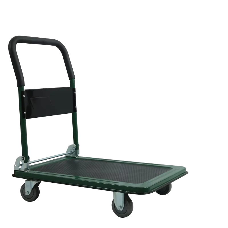 Handbag Truck Foldable Heavy Duty Industrial Trolley Delivery Transporter Platform Hand Cart for Indoor Outdoor Shopping
