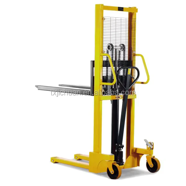 Handling Manual Lifter Pallet Stacker Truck New Warranty Made in Jiangsu