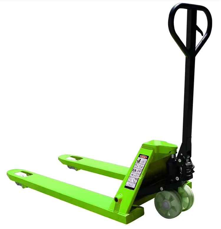 Heavy Duty 500kg Capacity Steel Hand Pallet Truck for Industrial Material Handling