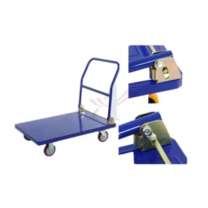 Heavy Duty 500kg Foldable Hand Pallet Trolley steel Hand Truck