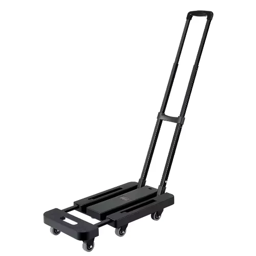 Heavy Duty 6 Wheels Fold up Hand Trolley Portable Luggage Cart Utility Dolly Platform Cart