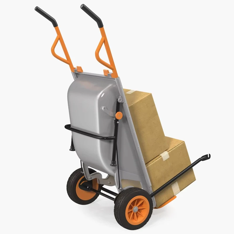 Heavy Duty 8 in 1 Garden Handcart One Wheel Multi Functional Utility Cart for Gardening Transport