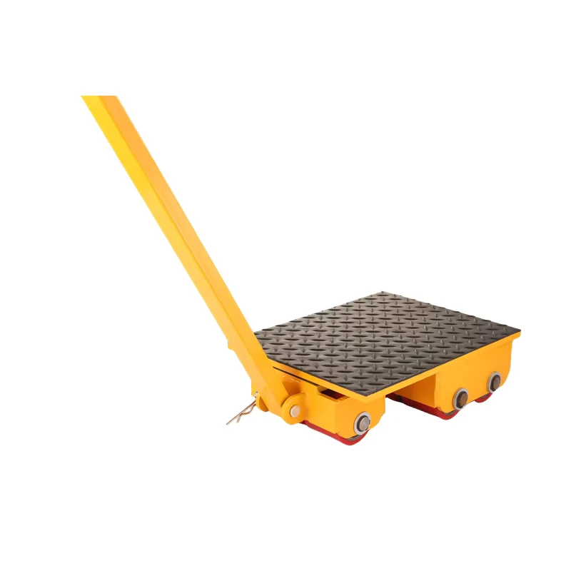 Heavy Duty Cargo Trolley with Stainless Wheel Moving Heavy round Platform Trolley for Hand Carts & Trolleys