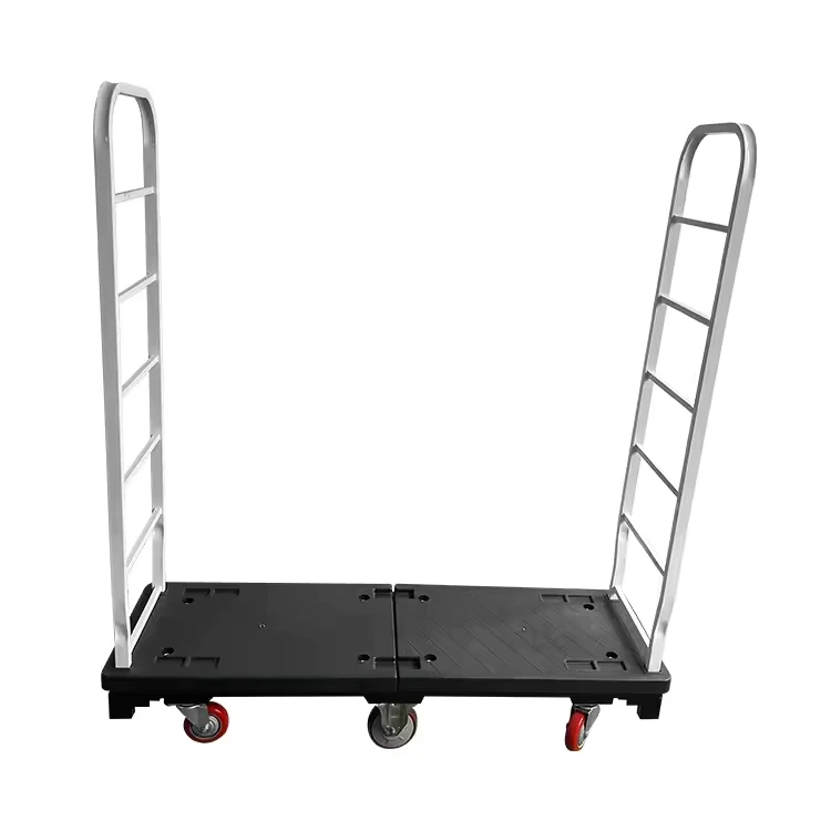 Heavy Duty Collapsible Net Cage Express U Boat Logistic Trolley with 500kg Capacity Retail Use High End Steel Construction