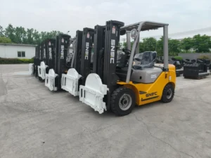 Heavy Duty Diesel Forklift 2.5 Ton Kubota V2403 Euro 5 Mast