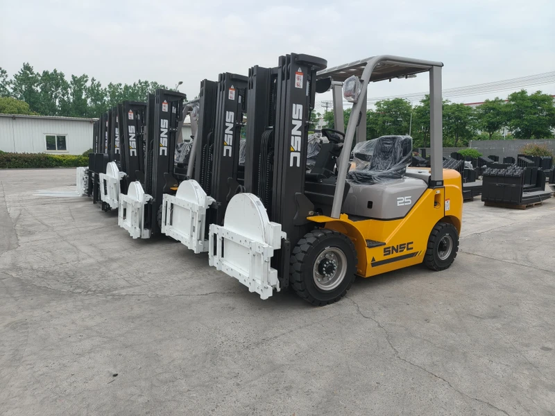 Heavy Duty Diesel Forklift 2.5 Ton Kubota V2403 Euro 5 Mast
