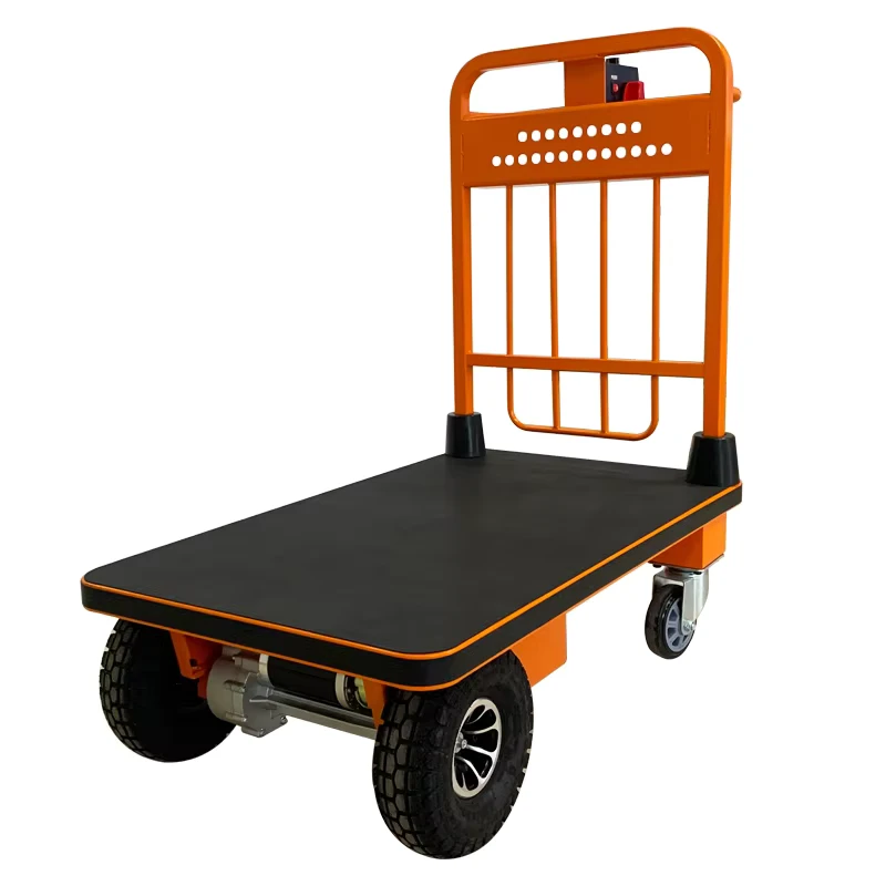 Heavy Duty Electric Platform Vehicle for Hand Carts & Trolley Industrial Cargo Moving and High Loading Operations