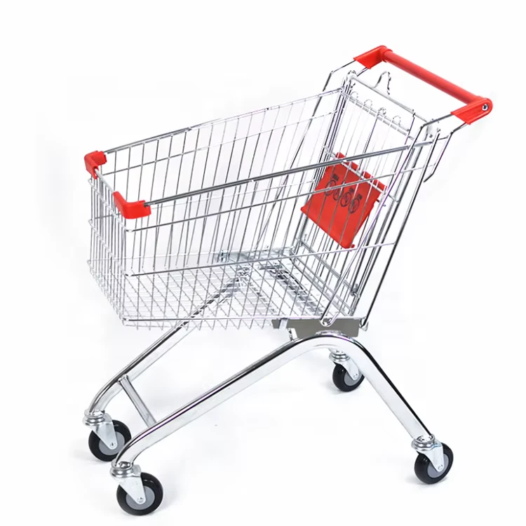 Heavy Duty European Style Market Metal Shopping Trolley