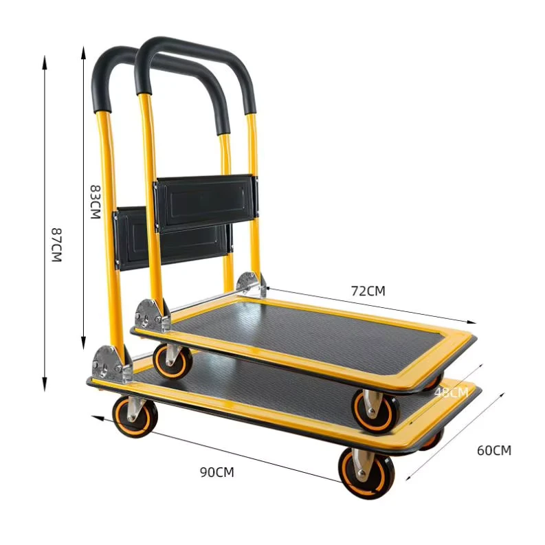 Heavy Duty Foldable Camping Wagon Collapsible Folding Utility Wagon Cart with Canopy for Garden Outdoor Beach