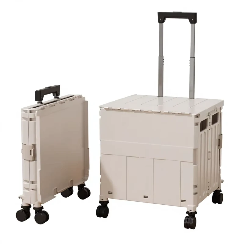 Heavy Duty Foldable PP Food Container Storage Box 45/65L Capacity Eco Friendly Easy Cleaning Kitchen & Outdoor Use