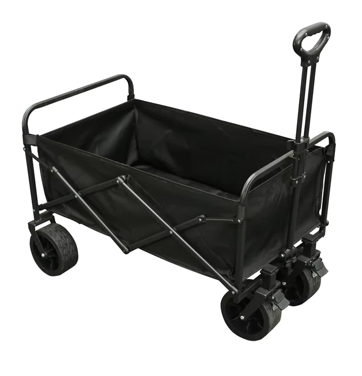 Heavy Duty Folding Cart Heavy Duty Shopping Cart with Four Wheel Platform Structure