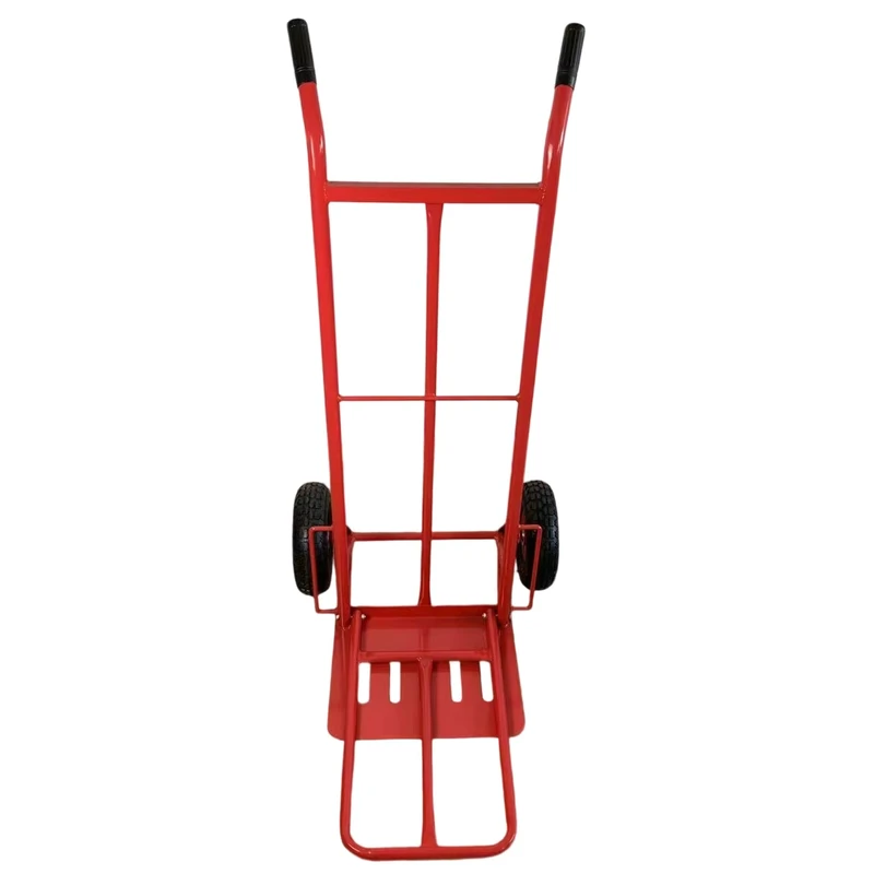 Heavy Duty Folding Hand Trolley Cart with 2 Wheels for Moving Boxes Luggage and Heavy Loads Foldable Design for Easy Storage