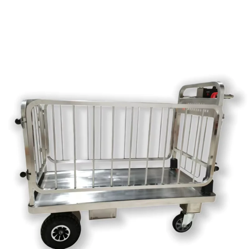 Heavy Duty Industrial Foldable Multi Purpose Platform Hand Truck 500kg Capacity Electric Moving Cart