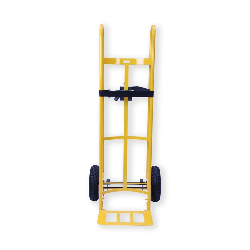 Heavy Duty Industrial Steel Hand Truck Trolley 300 Kg Easy Tilt Foldable for Tools OEM Customization Supported
